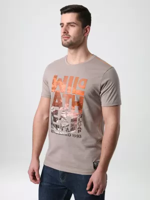 Muška majica kratkih rukava LOAP BOLT SMEĐA/SIVA