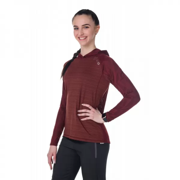  Ženska sportska majica KILPI AILEEN-W RL0310KI TAMNOCRVENA 