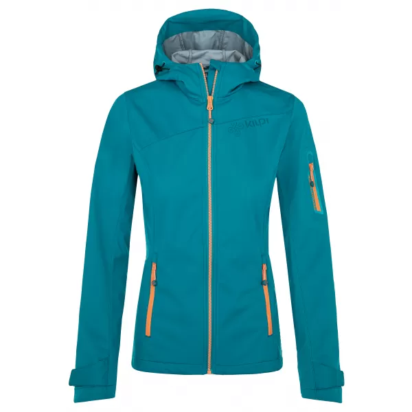  Ženska softshell jakna KILPI BELTRA-W RL0104KI TIRKIZ 