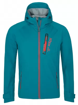 Muška softshell jakna KILPI BELTRA-M RM0103KI TIRKIZ