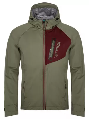 Muška softshell jakna KILPI BELTRA-M RM0103KI KAKI