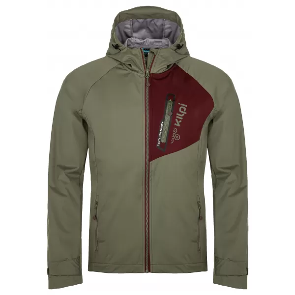  Muška softshell jakna KILPI BELTRA-M RM0103KI KAKI 