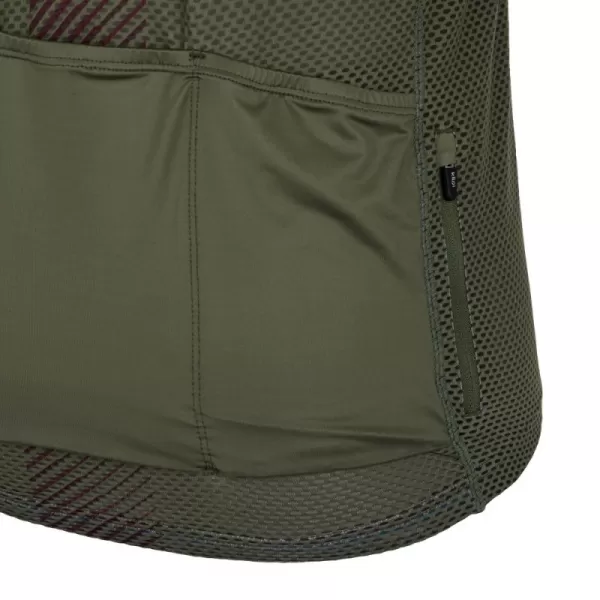  Muški biciklistički dres KILPI ALVI-M RM0309KI KAKI 