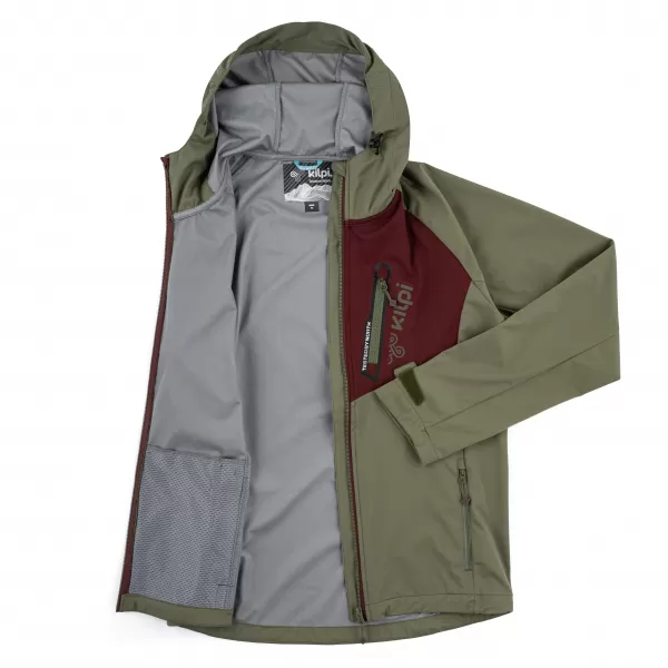  Muška softshell jakna KILPI BELTRA-M RM0103KI KAKI 