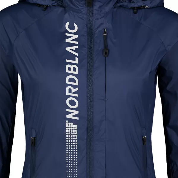  Ženska biciklistička jakna NORDBLANC FADEAWAY NBSJL7609 TAMNOPLAVA 