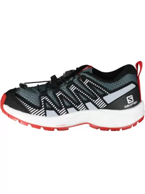 Dječje cipele SALOMON XA PRO V8 J L41613700 SIVA/PLAVA/CRVENA