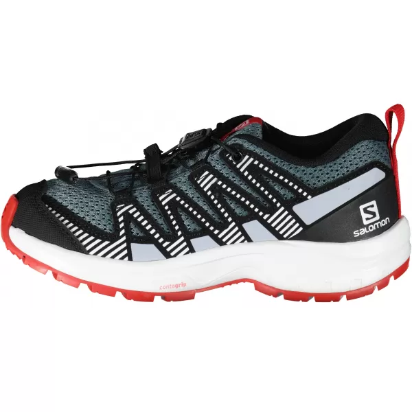  Dječje cipele SALOMON XA PRO V8 J L41613700 SIVA/PLAVA/CRVENA 