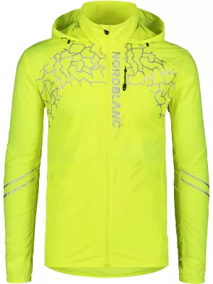 Muška jakna NORDBLANC WELL-BEING NBSJM7602 FLUORESCENTNO ZELENA