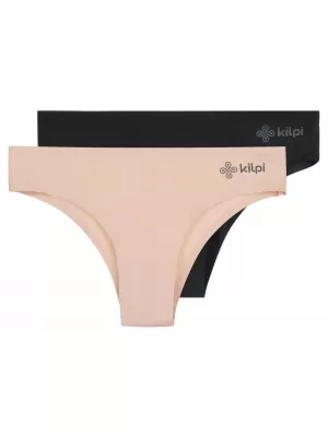 Ženske gaćice 2pak KILPI 2P NELIA-W RL0222KI SVIJETLO ROZA/CRNA