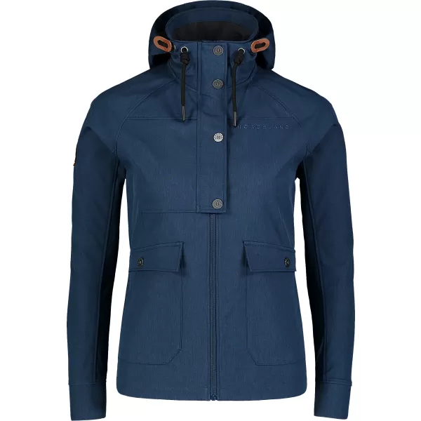  Ženska softshell jakna NORDBLANC LIGHT-HEARTED NBSSL7611 TAMNOPLAVA 