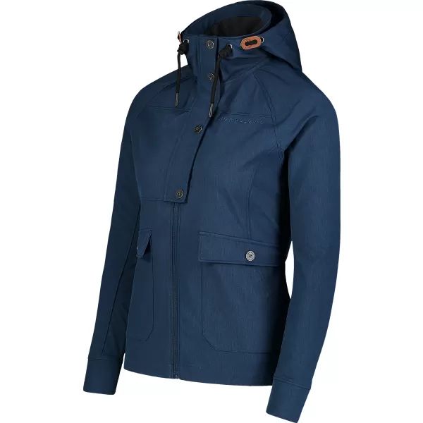  Ženska softshell jakna NORDBLANC LIGHT-HEARTED NBSSL7611 TAMNOPLAVA 