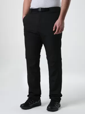 Muške softshell hlače LOAP URFINN CRNO/BIJELO