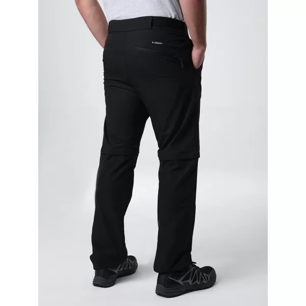  Muške softshell hlače LOAP URFINN CRNO/BIJELO 