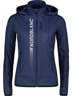 Ženska biciklistička jakna NORDBLANC FADEAWAY NBSJL7609 TAMNOPLAVA