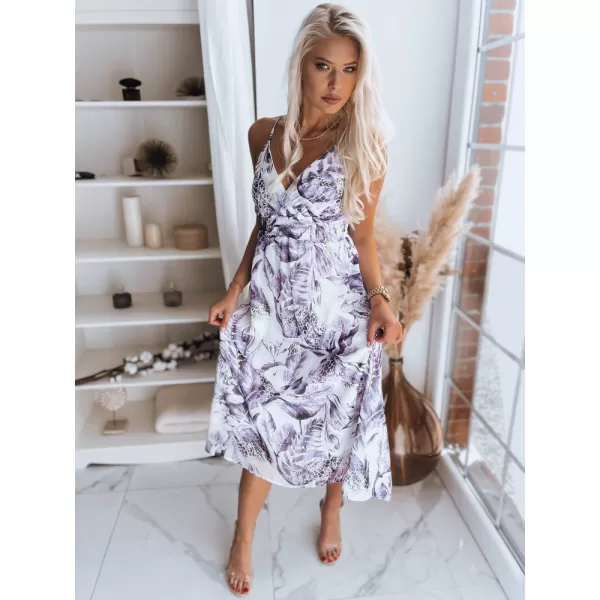  Haljina DSTREET CHANTELE EY1823z BIJELI -VIOLET 