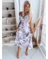 Haljina DSTREET CHANTELE EY1823z BIJELI -VIOLET