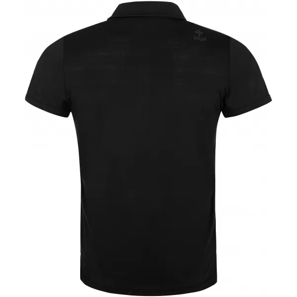  Muška majica s kragnom KILPI GIVRY-M RM0304KI CRNA 