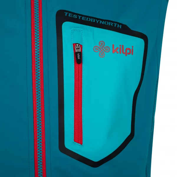  Muški softshell prsluk KILPI RIELLO-M RM0106KI TIRKIZ 