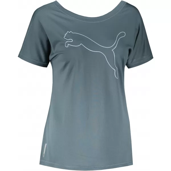  Ženska majica kratkih rukava PUMA TRAIN FAVORITE JERSEY CAT TEE 520260-42 SIVA 