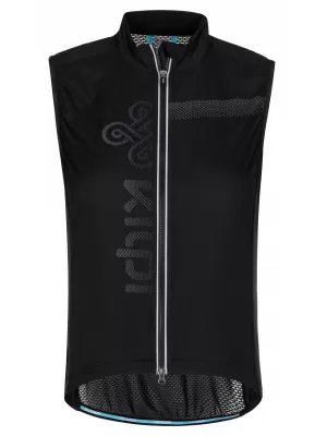 Ženski biciklistički prsluk KILPI FLOW-W RL0109KI CRNA