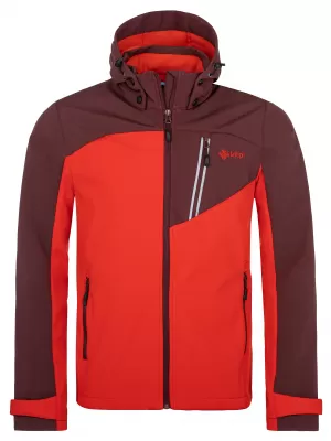 Muška softshell jakna KILPI RAVIO-M RM0114KI CRVENA