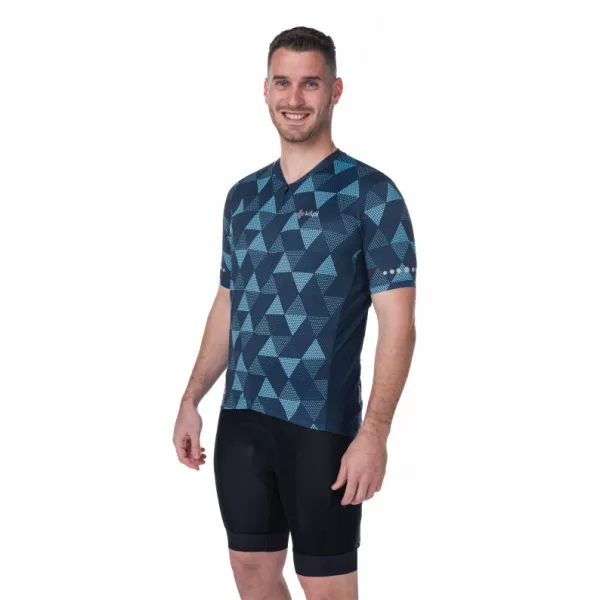  Muški biciklistički dres KILPI SALETTA-M RM0313KI TAMNOPLAVA 