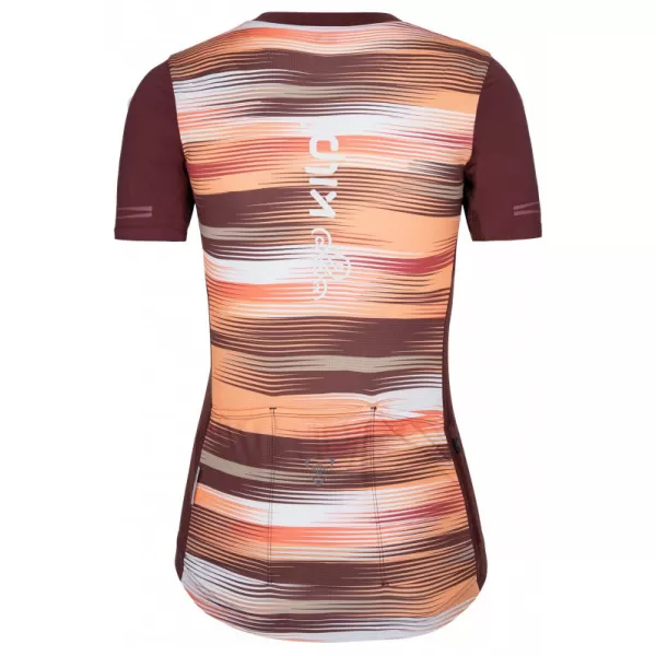  Ženski biciklistički dres KILPI MOATE-W RL0325KI TAMNOCRVENA 