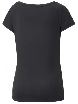 Ženska majica kratkih rukava PUMA TRAIN FAV JERSEY CAT TEE 522420-01 CRNA
