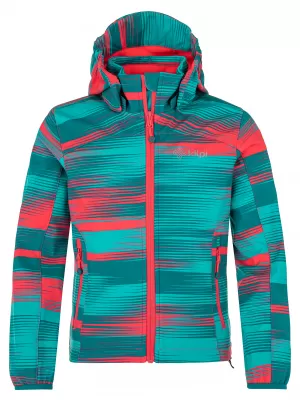 Softshell jakna za djevojčice KILPI RAVIA-J RJ0515KI TIRKIZ