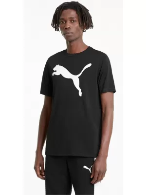 Muška majica kratkih rukava PUMA ACTIVE BIG LOGO TEE 586724-01 CRNA