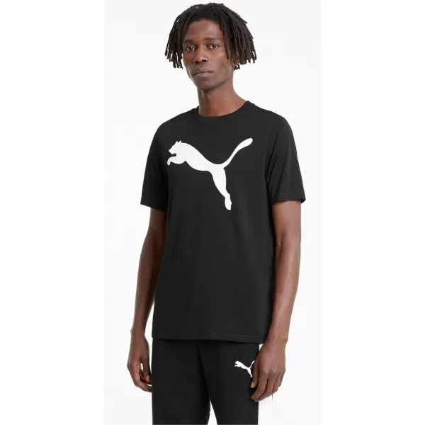  Muška majica kratkih rukava PUMA ACTIVE BIG LOGO TEE 586724-01 CRNA 