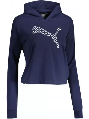 Ženski sweatshirt PUMA POWER SUMMER GRAPHIC HOODIE TR 848402-06 PLAVA