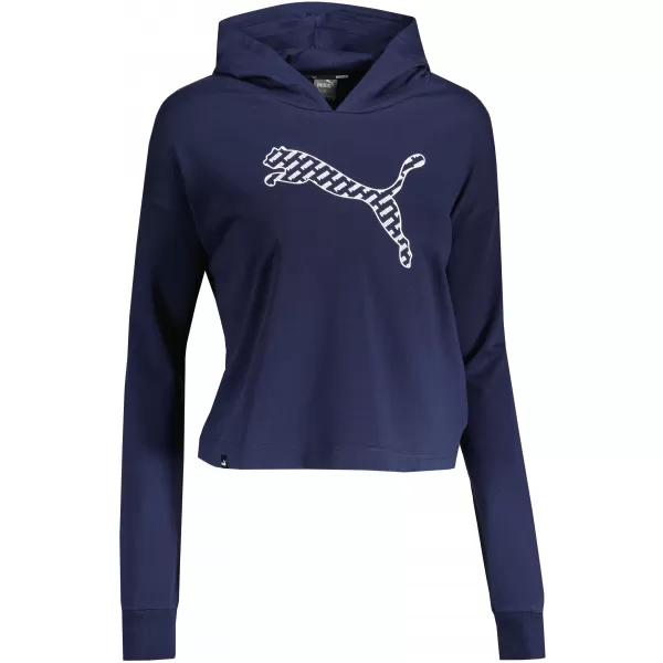  Ženski sweatshirt PUMA POWER SUMMER GRAPHIC HOODIE TR 848402-06 PLAVA 