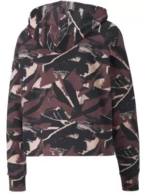 Ženski sweatshirt PUMA MODERN SPORTS AOP HOODIE 849824-75 LJUBIČASTA