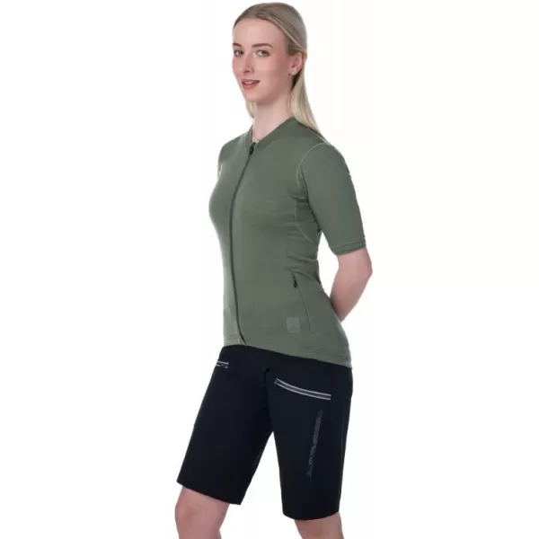  Ženski biciklistički dres KILPI MEARIL-W RL0324KI KAKI 