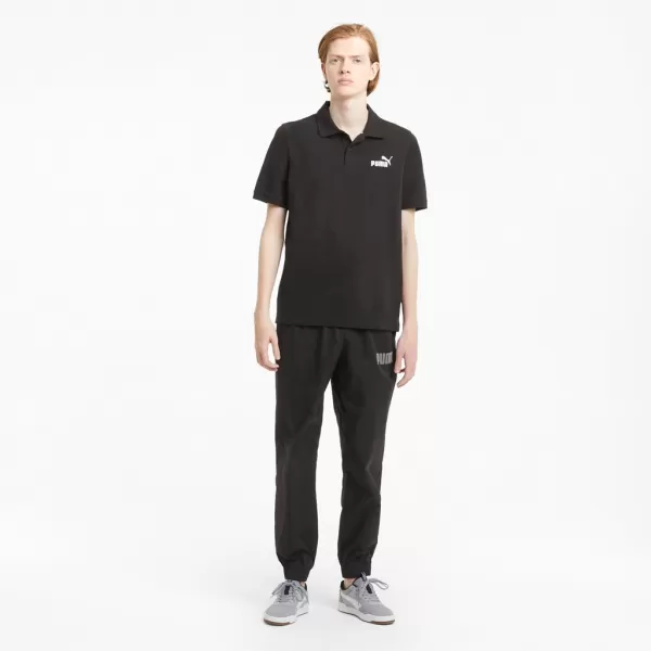  Muška majica s kragnom PUMA ESS PIQUE POLO 586674-01 CRNA 