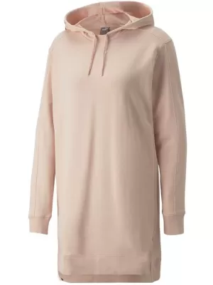 Ženski sweatshirt PUMA HER HOODED DRESS 670817-47 RUŽIČASTA