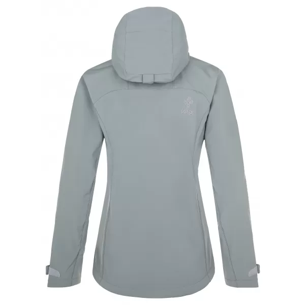  Ženska softshell jakna KILPI RAVIA-W RL0111KI TAMNOSIVA 