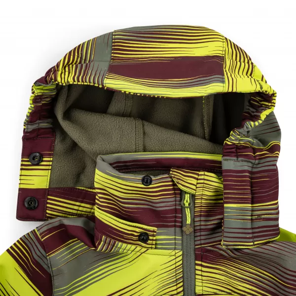  Dječja softshell jakna KILPI RAVIO-J RJ0500KI KAKI 