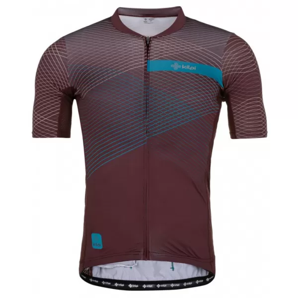  Muški biciklistički dres KILPI NERITO-M RM0310KI TAMNOCRVENA 