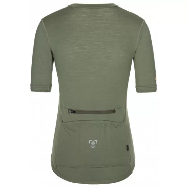  Ženski biciklistički dres KILPI MEARIL-W RL0324KI KAKI 