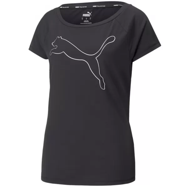  Ženska majica kratkih rukava PUMA TRAIN FAV JERSEY CAT TEE 522420-01 CRNA 