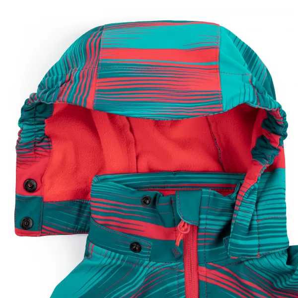  Softshell jakna za djevojčice KILPI RAVIA-J RJ0515KI TIRKIZ 