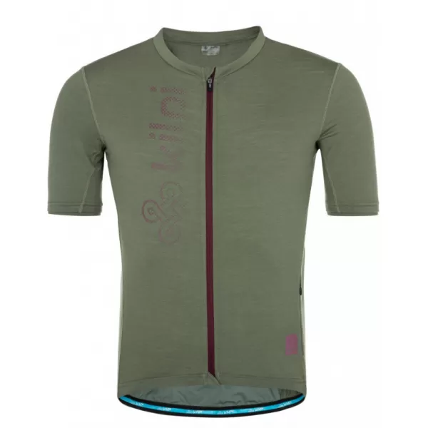  Muški biciklistički dres KILPI PETRANA-M RM0312KI KAKI 