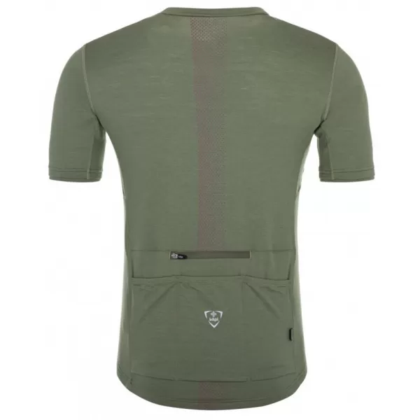  Muški biciklistički dres KILPI PETRANA-M RM0312KI KAKI 
