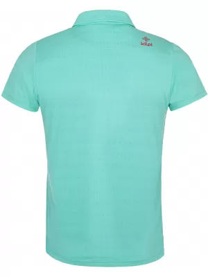 Muška majica s kragnom KILPI GIVRY-M RM0304KI TIRKIZ