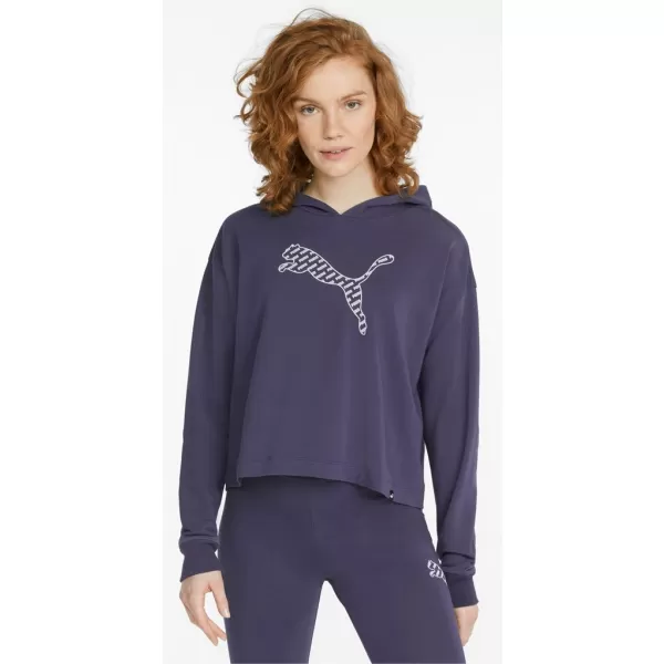  Ženski sweatshirt PUMA POWER SUMMER GRAPHIC HOODIE TR 848402-06 PLAVA 