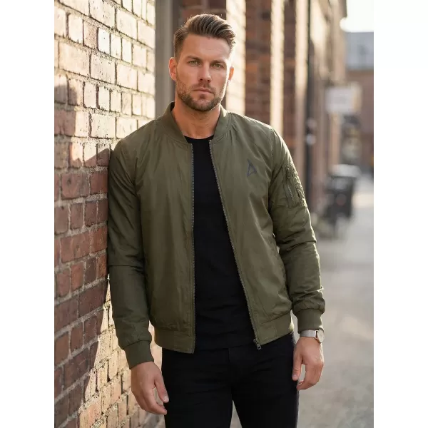  Muška bomber jakna ALTISPORT BYB/ALM002BY045 KAKI 