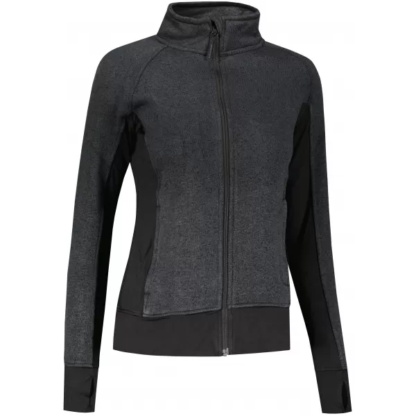  Ženska majica ALPINE PRO BREMA LSWY385 CRNI 