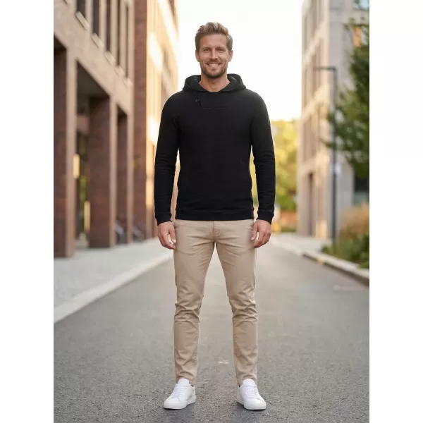  Muški sweatshirt KIXMI ORICK CRNO 